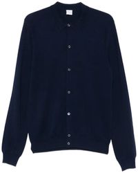 Aspesi - Jersey Con Botones Y Cuello De Polo - Lyst
