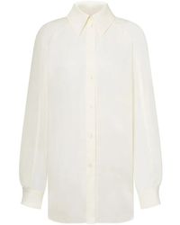 Alberta Ferretti - Long-Sleeve Shirt - Lyst