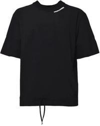 DSquared² - Drawstring-Hem T-Shirt - Lyst