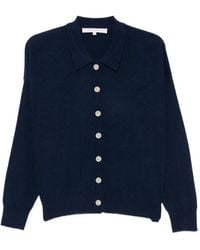 ABSOLUT CASHMERE - Button-Up Polo Cardigan - Lyst