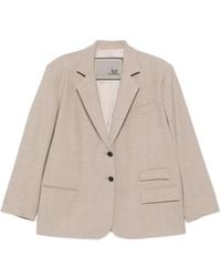 THE M.. - Carmen Single-Breasted Blazer - Lyst