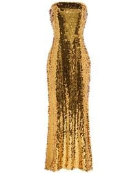 Simon Miller - Sculpty Strapless Sequin-Embellished Dress - Lyst