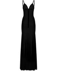 Dolce & Gabbana - Semi-Sheer Open-Back Nightdress - Lyst