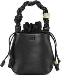 Ganni - Mini Bou Bucket Bag - Lyst