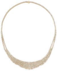 Anita Ko - 18kt Yellow Gold Selene Diamond Necklace - Lyst