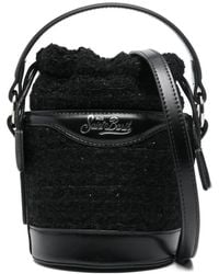 MC2 Saint Barth - Mini Mila Tweed Bucket Bag - Lyst
