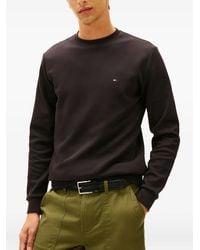 Tommy Hilfiger - Pullover Mit Logo-Patch - Lyst