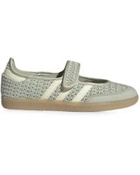 adidas - Samba Woven Touch-Strap Sneakers - Lyst