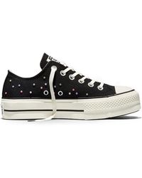 Converse - Chuck Taylor All Star Lift Platform Mini Studs Sneakers - Lyst