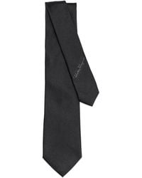 Ferragamo - Patterned-Jacquard Silk Tie - Lyst