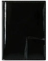 Comme des Garçons - Reversed Patent-Leather Wallet - Lyst