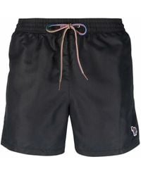 Paul Smith - Short De Bain À Patch Logo - Lyst