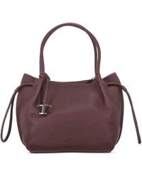 Tod's - Medium Buz Leather Shoulder Bag - Lyst