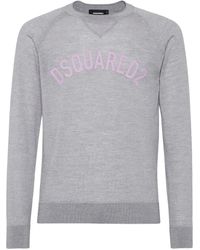 DSquared² - Trui Met Logoprint - Lyst