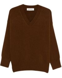 Rohe - V-Neck Knitted Sweater - Lyst