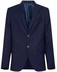 Etro - Single-Breasted Blazer - Lyst