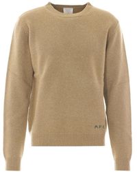 A.P.C. - Jersey Edward Con Dobladillo De Canalé - Lyst