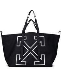 Off-White c/o Virgil Abloh - Borsa Tote Heritage Day Off Arrow - Lyst
