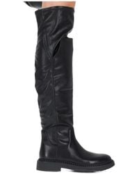 Ash - Tall Leather Boots - Lyst