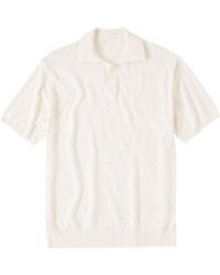 Closed - Fine-knit Cotton Polo Shirt - Lyst