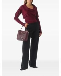 Twinset - Chain-Link Logo-Plaque Shoulder Bag - Lyst