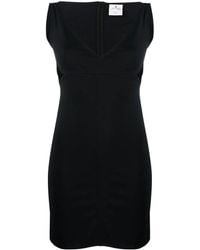 Courreges - Midi-Jurk Met Uitgesneden Details - Lyst
