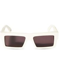Off-White c/o Virgil Abloh - Oregon Rectangle-Frame Sunglasses - Lyst