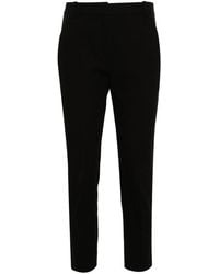 Pinko - Tapered Cropped Trousers - Lyst