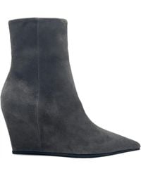 Vic Matié - Botas de ante con cuña - Lyst