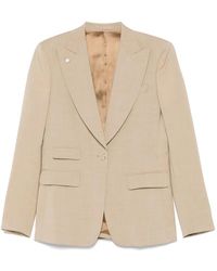 Luigi Bianchi - Wool Blazer - Lyst