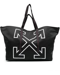 Off-White c/o Virgil Abloh - Große Heritage Day Off Tote Bag - Lyst