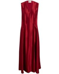 KHAITE - Robe Syd À Col V - Lyst