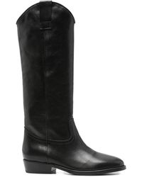 CURIOSITÉ - 30Mm Leather Knee-High Boots - Lyst
