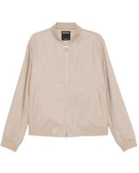 ZEGNA - Linen Bomber Jacket - Lyst