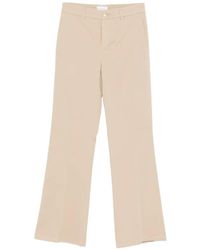 40 Weft - Thea Straight Broek Met Rits - Lyst