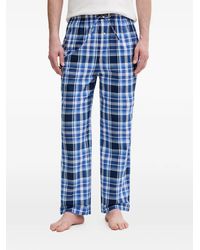 Polo Ralph Lauren - Check-Pattern Drawstring Pajama Bottoms - Lyst