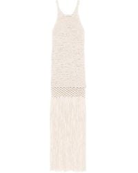 Philosophy Di Lorenzo Serafini - Fringed Maxi Dress - Lyst