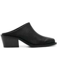 Senso - Kim 60Mm Square-Toe Leather Mules - Lyst