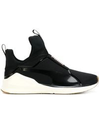 PUMA - Logo Slip-on Sneakers - Lyst