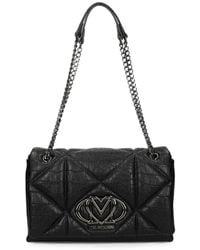 Love Moschino - Logo-Appliqué Shoulder Bag - Lyst