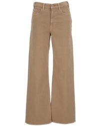 AG Jeans - High-Waisted Wide-Leg Jeans - Lyst