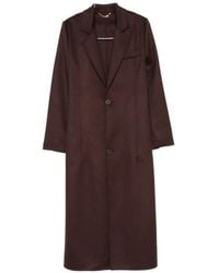 Victoria Beckham - Tailored Single-Breasted Coat - Lyst