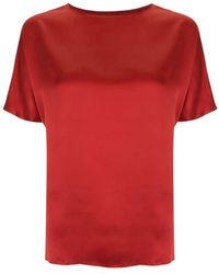 UMA | Raquel Davidowicz - Short-sleeve Silk T-shirt - Lyst