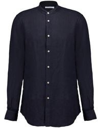 Boglioli - Garment-Dyed Linen Shirt - Lyst