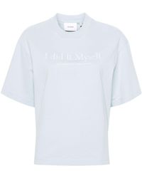 Axel Arigato - T-Shirt aus Bio-Baumwolle mit Logo-Print - Lyst