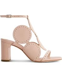 Bernardo - 1946 75Mm New Moon Circular-Cutout Sandals - Lyst