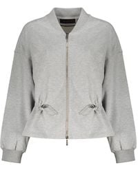 Moorer - Zip-Up Drawstring Hoodie - Lyst