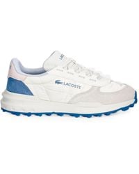 Lacoste - Elite Active Evo Logo-Patch Panelled Sneakers - Lyst