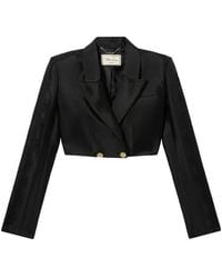 Blumarine - Veste En Dentelle À Structure En Diagonale - Lyst