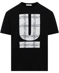 Undercover - Barbed Wire Graphic T-Shirt - Lyst